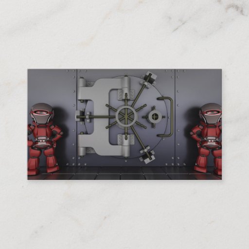 Customizable Security Consultant Business Card