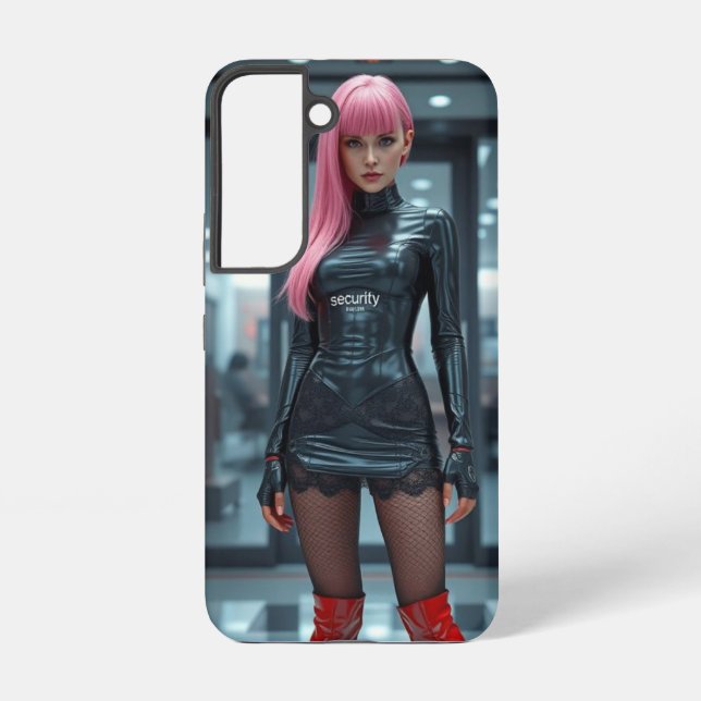 Security Droid ALISA Samsung Galaxy Case (Back)