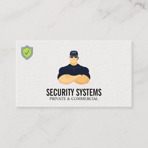 Security Guard Business Card