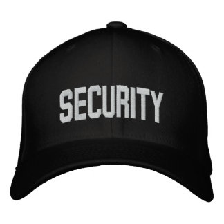 Security hat Baseball Cap