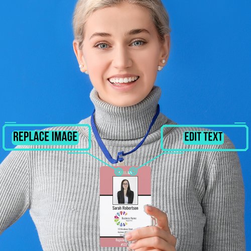 Security ID Employee Badge _ Vertical