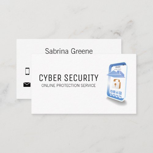 Security Mobile Tech Business Card