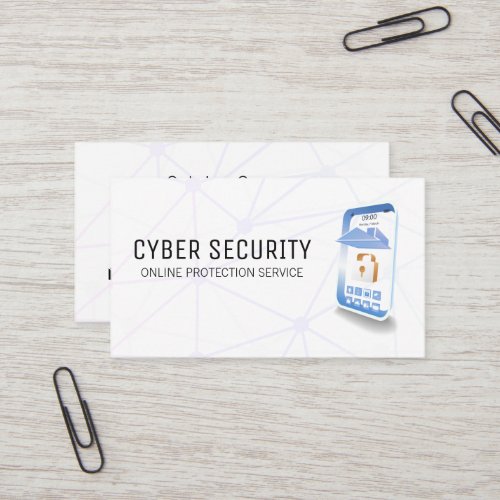 Security Mobile Tech  Network  Business Card