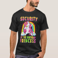 Security Of The Birthday Princess Unicorn Matching