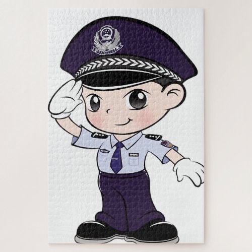 Security officer jigsaw puzzle