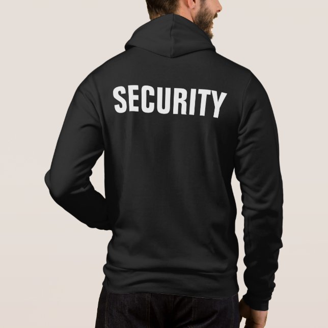SECURITY OFFICER STAFF HOODIE (Back)