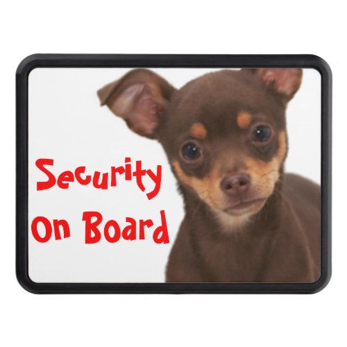 Security On Board Trailer Hitch Cover