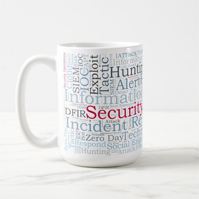 Security Operations/Information Security Mug (Left)