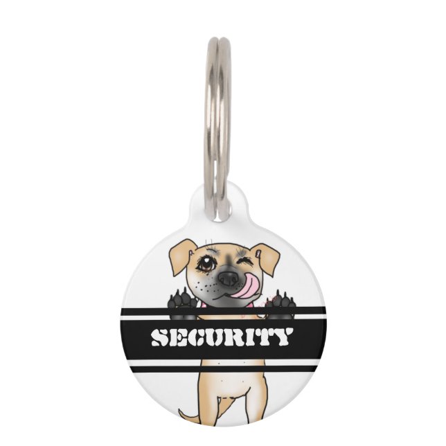 Security Pet ID Tag (Front)