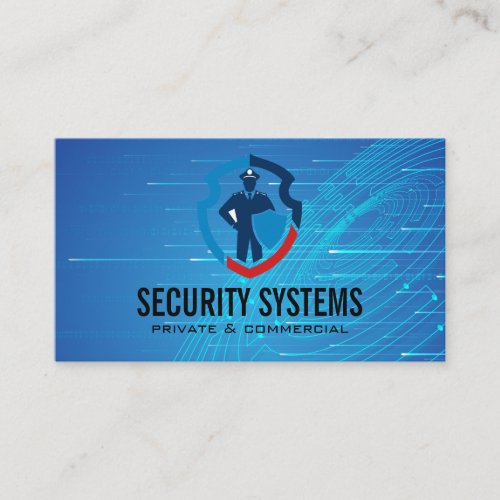 Security Protection | Online Tech Business Card