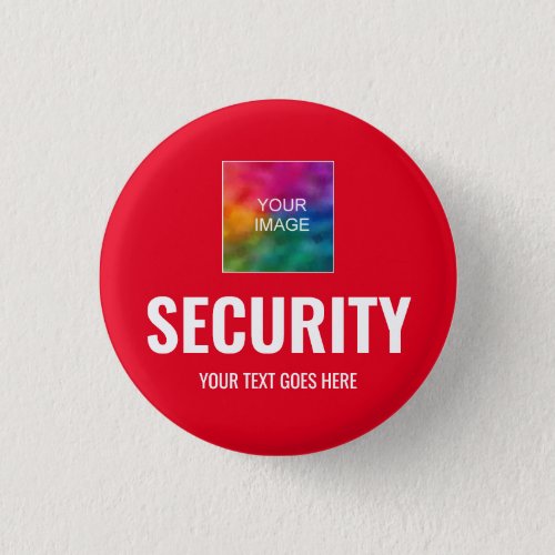 Security Staff Employee Member Custom Text  Image Button