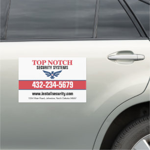 Security Systems Car Magnet