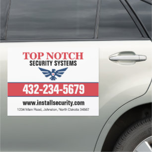 Security Systems Car Magnet