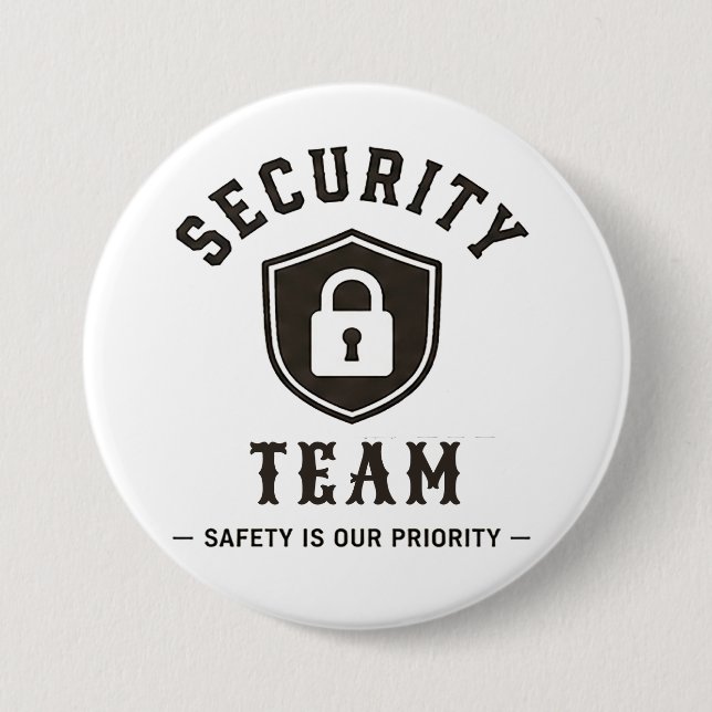 🛡️ Security Team Professional Staff 🛡️ Button (Front)