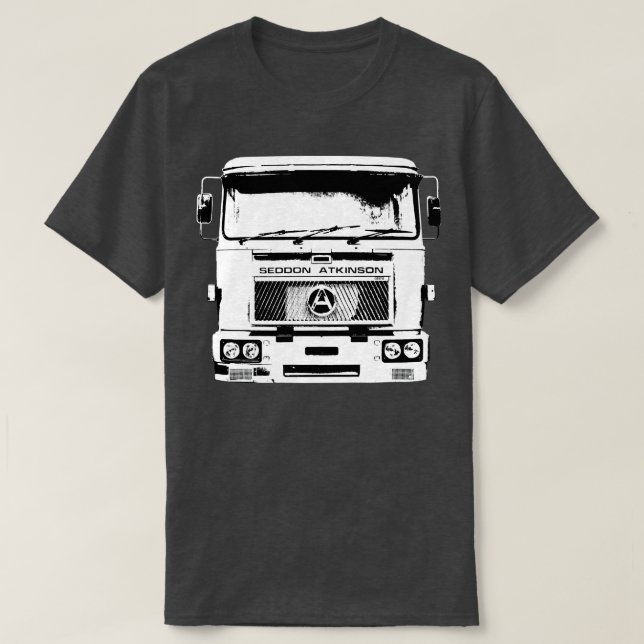 Seddon Atkinson 401 classic 1980s lorry outline bl T-Shirt (Design Front)