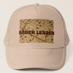 SEDER LEADER  PASSOVER  MATZAH HAT