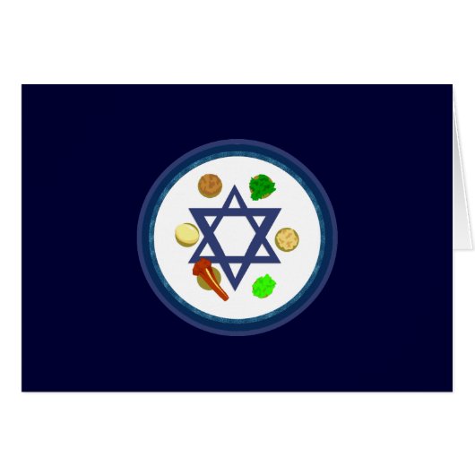 Seder Plate Cards (Front Horizontal)