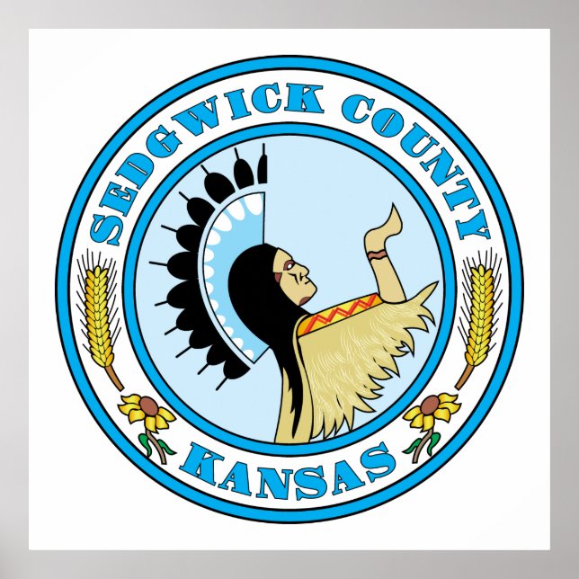 Sedgwick county seal poster (Front)