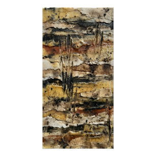 Sedimentary Memory Spirit Guided Abstract Wall Art