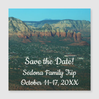 Sedona and Coffee Pot Rock from Above