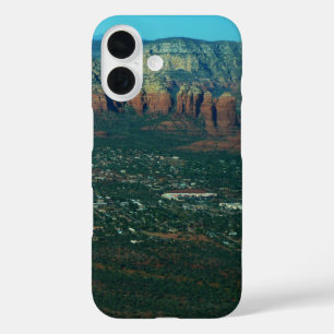 Sedona and Coffee Pot Rock from Above iPhone 16 Case