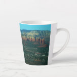 Sedona and Coffee Pot Rock from Above Latte Mug