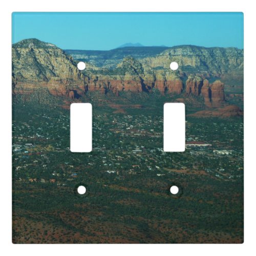 Sedona and Coffee Pot Rock from Above Light Switch Cover