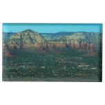 Sedona and Coffee Pot Rock from Above Place Card Holder