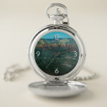 Sedona and Coffee Pot Rock from Above Pocket Watch