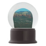Sedona and Coffee Pot Rock from Above Snow Globe