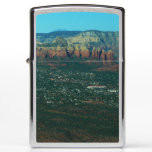 Sedona and Coffee Pot Rock from Above Zippo Lighter