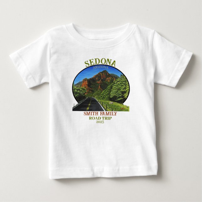 Sedona Arizona Baby T-Shirt (Front)