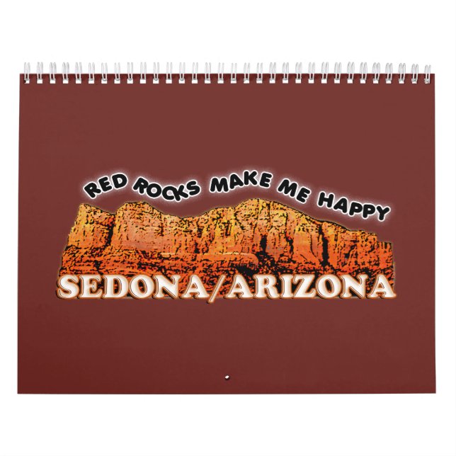Sedona, Arizona Calendar (Cover)