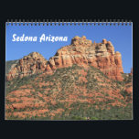 Sedona Arizona Calendar<br><div class="desc">Beautiful red rocks found in Sedona,  Arizona</div>