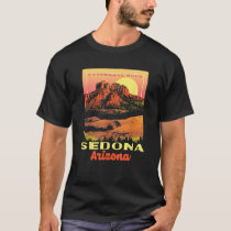 Sedona Arizona Cathedral Rock Vintage WPA Artistic
