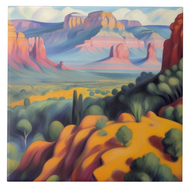 Sedona, Arizona Ceramic Tile (Front)