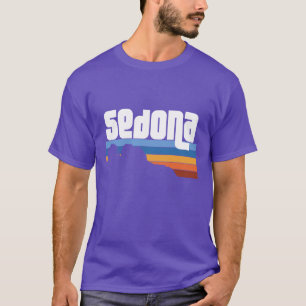 Sedona Arizona Desert Sunset Sihouette Oversized T-Shirt