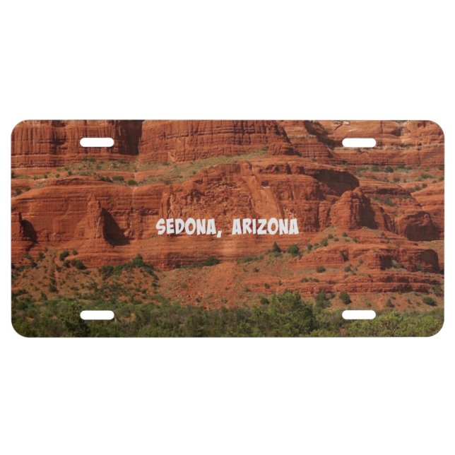 Sedona, Arizona License Plate (Front)