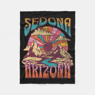Sedona Arizona Nature Hiking Mountains Outdoors Vi Fleece Blanket