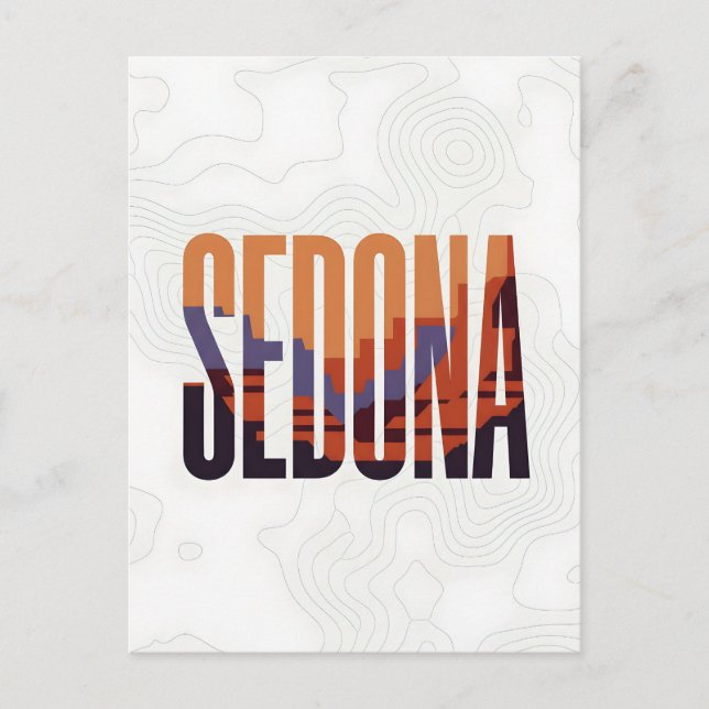 Sedona, Arizona Postcard (Front)