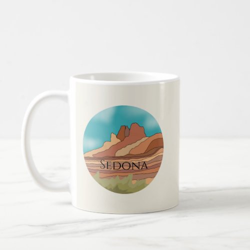 Sedona Arizona Red Rock  Coffee Mug