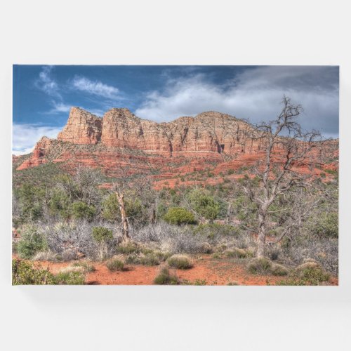 Sedona Arizona red rock landscape Guest Book
