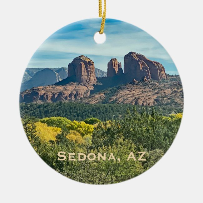 Sedona Arizona Red Rocks Landscape Ornament