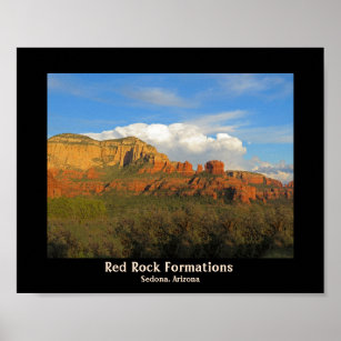 Sedona Arizona Red Rocks Poster 