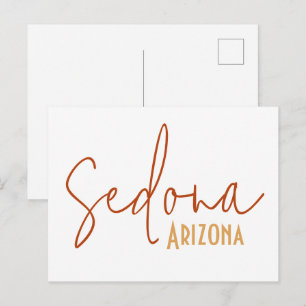 Sedona Arizona Souvenir Travel Gift Postcard
