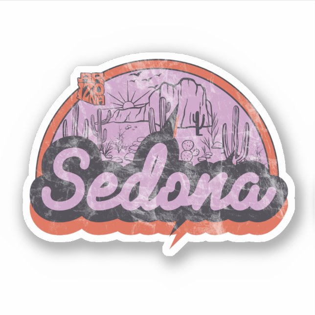 Sedona, Arizona  Sticker (Front)