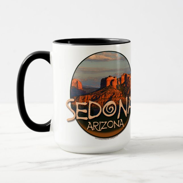 Sedona Arizona Sunset Mug (Left)