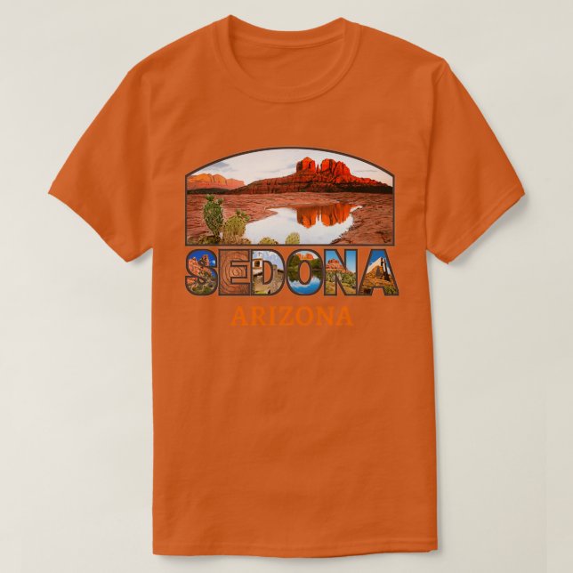 Sedona Arizona T-Shirt (Design Front)