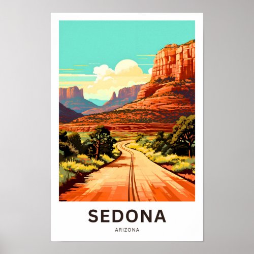 Sedona Arizona Travel Print