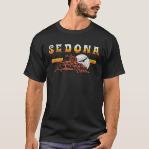 Sedona Arizona Vintage Distressed Bell Rock Hiking T-Shirt
